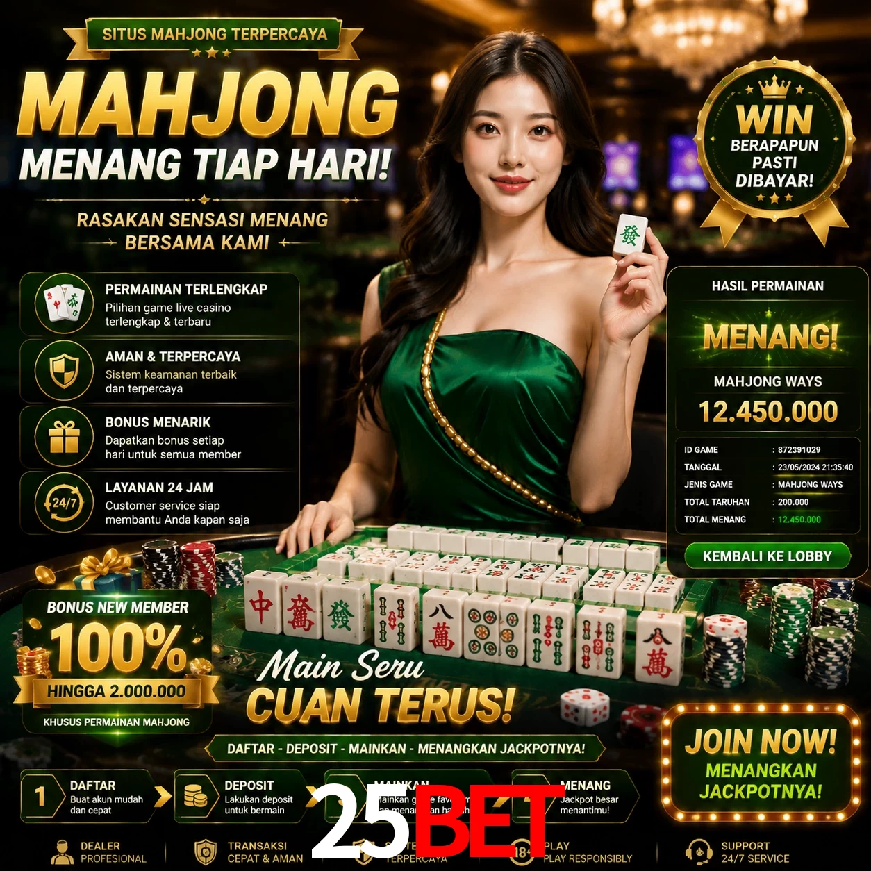 Cashback VIP 25Bet - reembolso semanal